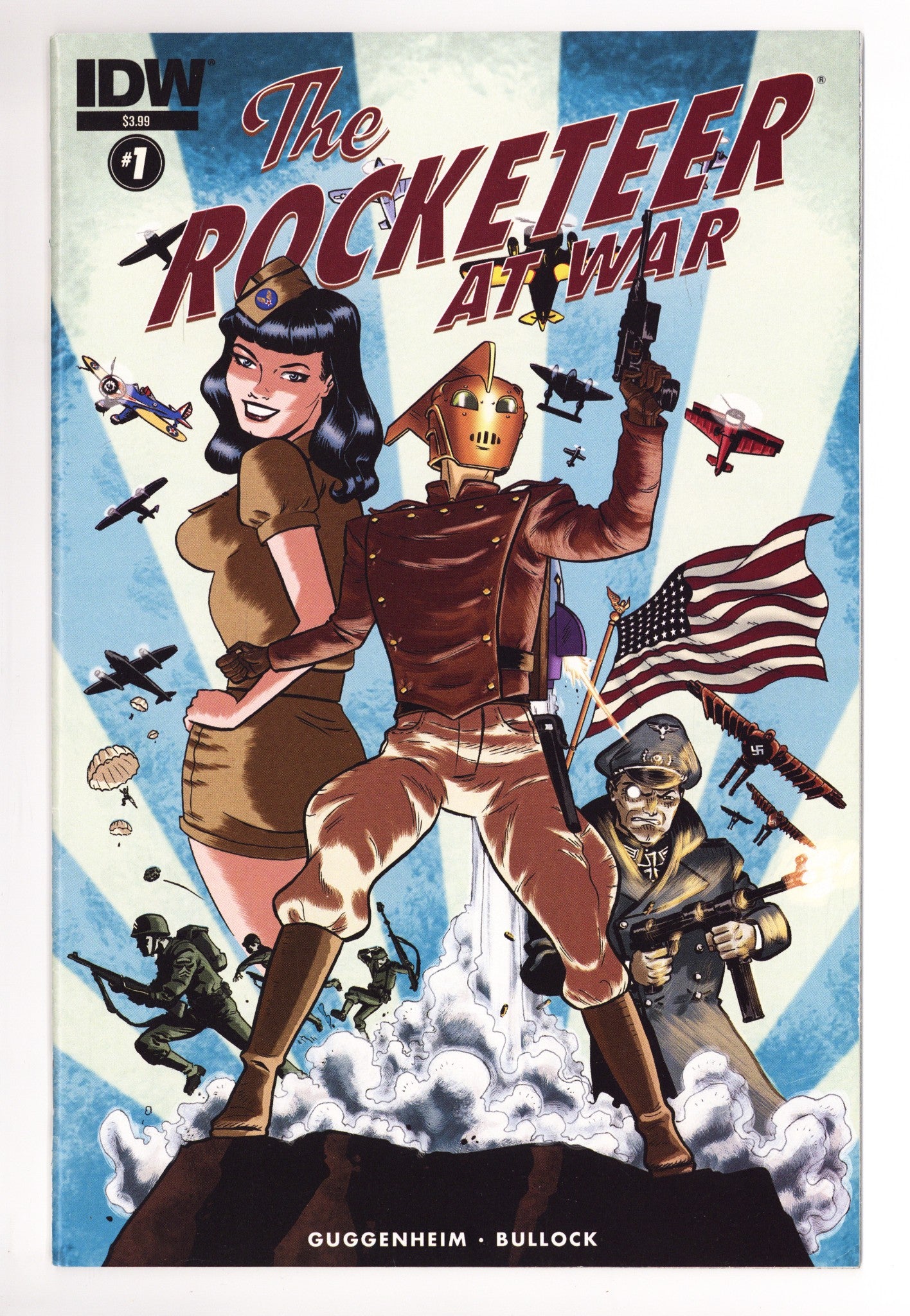 The Rocketeer at War 1 Mid Grade (2015) 