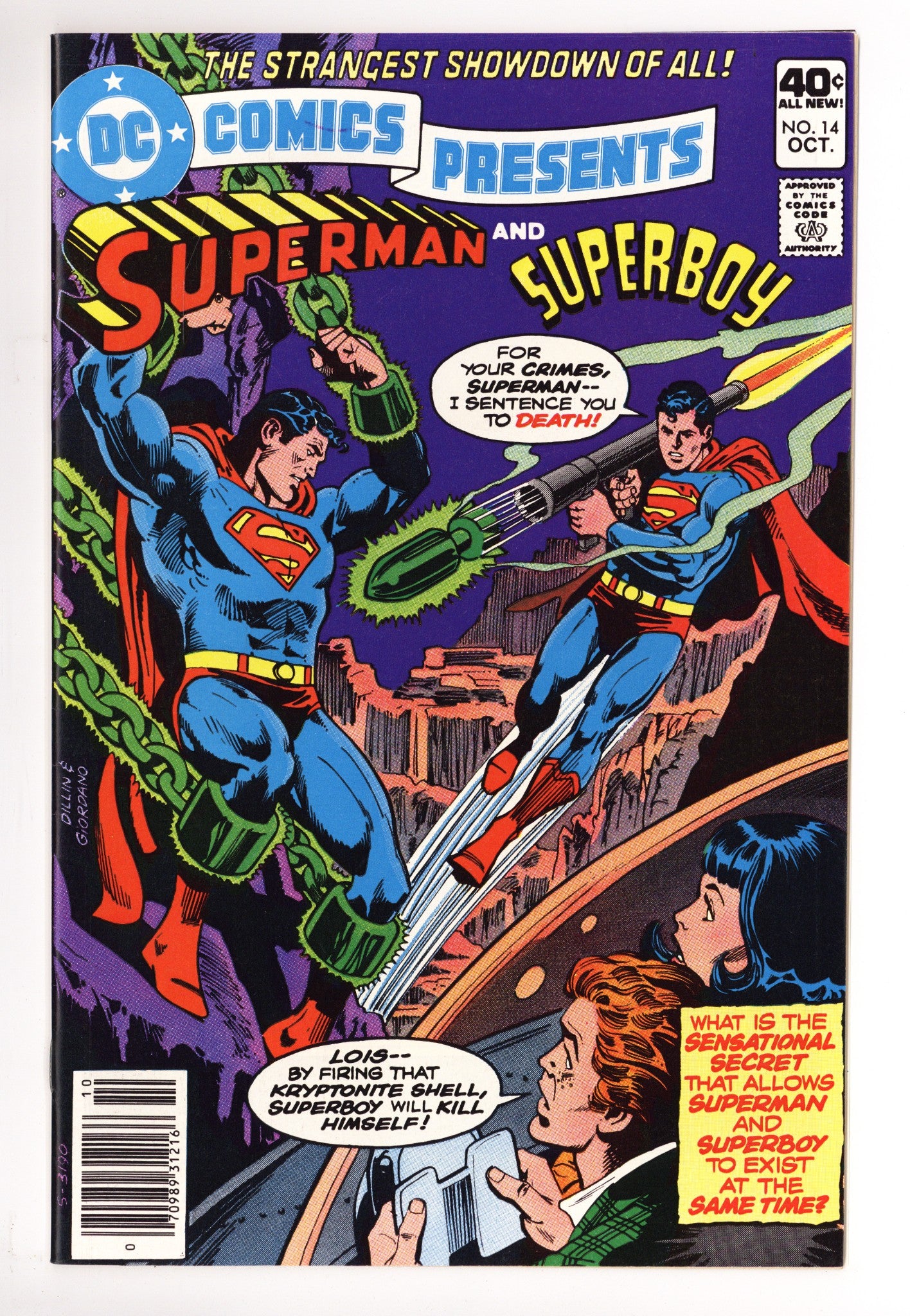 DC Comics Presents Vol 1 14 VF+ (8.5) (1979) 