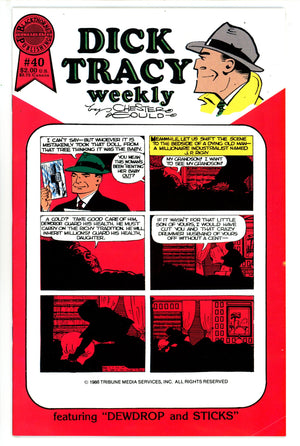 Dick Tracy Weekly 40 (1988)