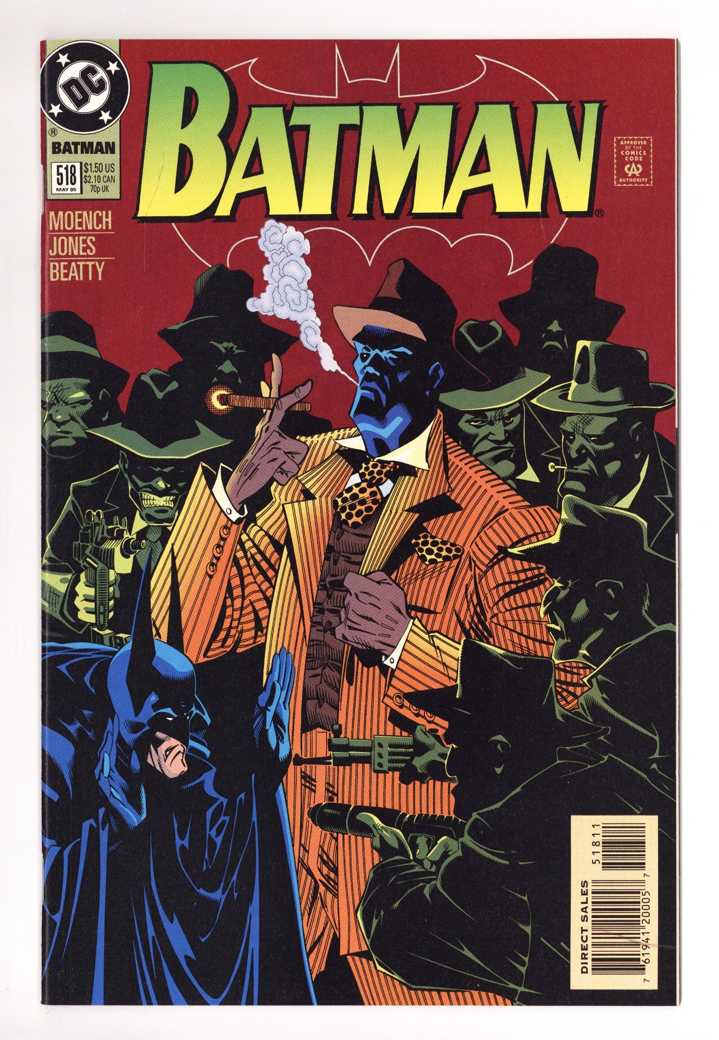 Batman Vol 1 518 High Grade (1995) 