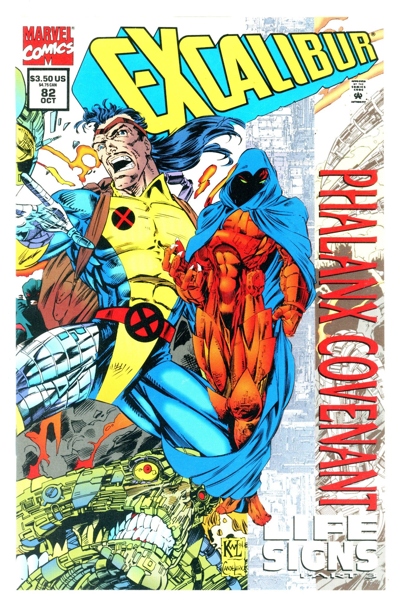 Excalibur Vol 1 82 Foil Variant (1994)