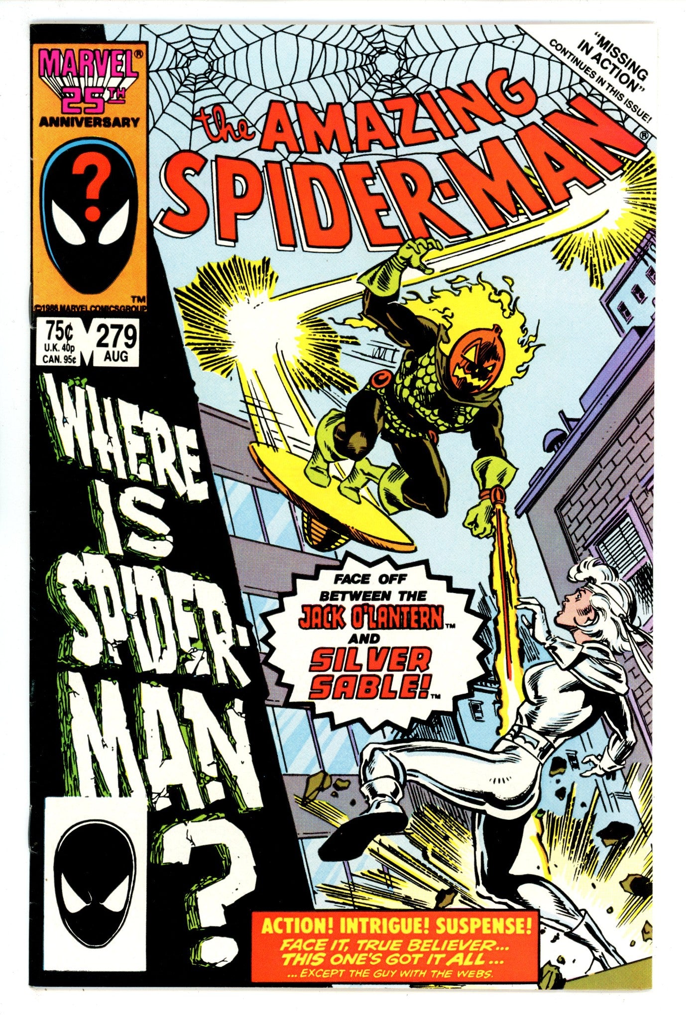 The Amazing Spider-Man Vol 1 279 FN+ (6.5) (1986) 