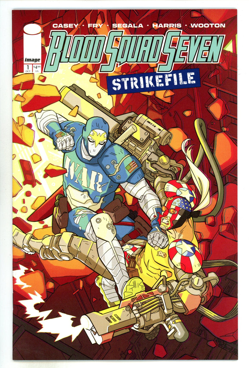 Blood Squad Seven Strikefile  1 Walker  Variant  (2024)