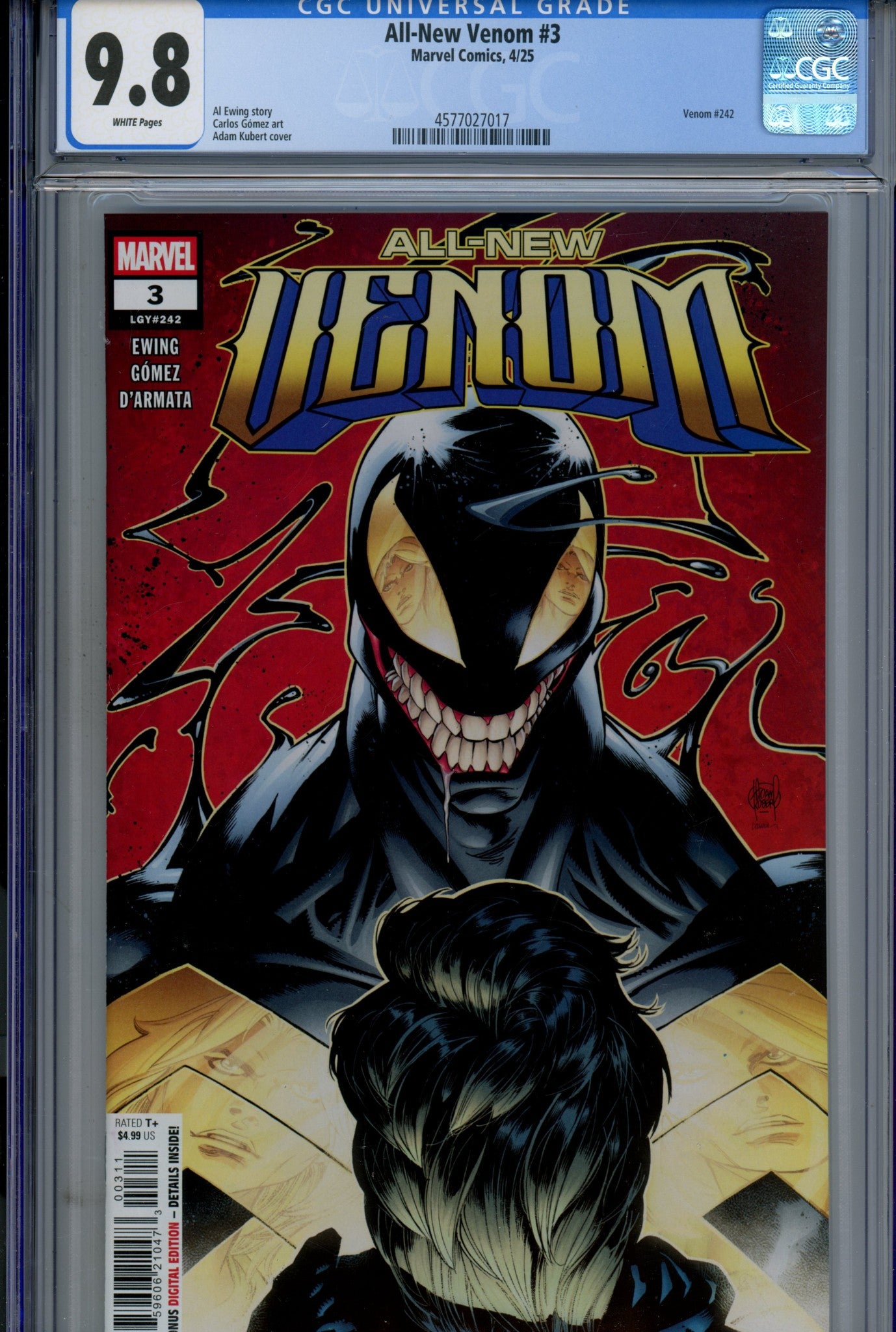All-New Venom 3 (242) CGC 9.8 (NM/M) (2025) 