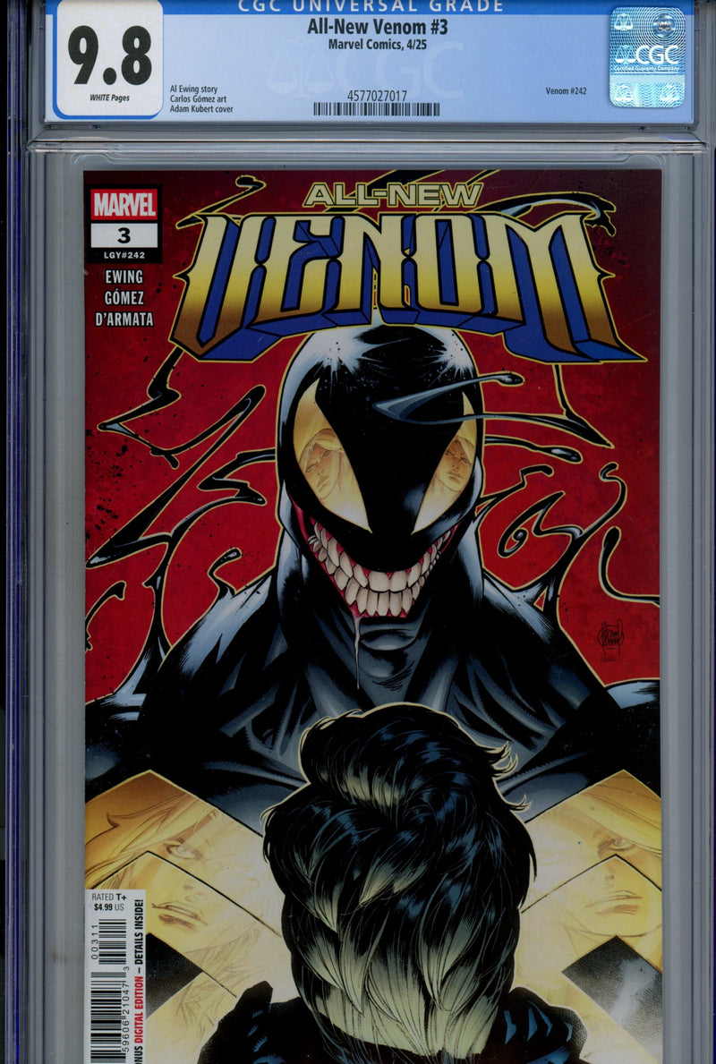 All-New Venom 3 (242) CGC 9.8 (NM/M) (2025) 