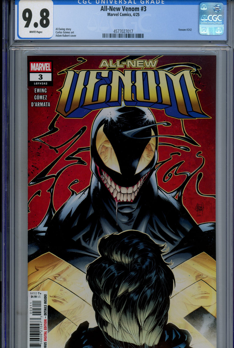 All-New Venom 3 (242) CGC 9.8 (NM/M) (2025) 