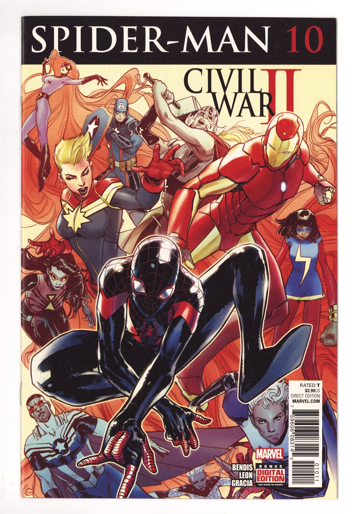 Spider-Man Vol 2 10 High Grade (2017) 