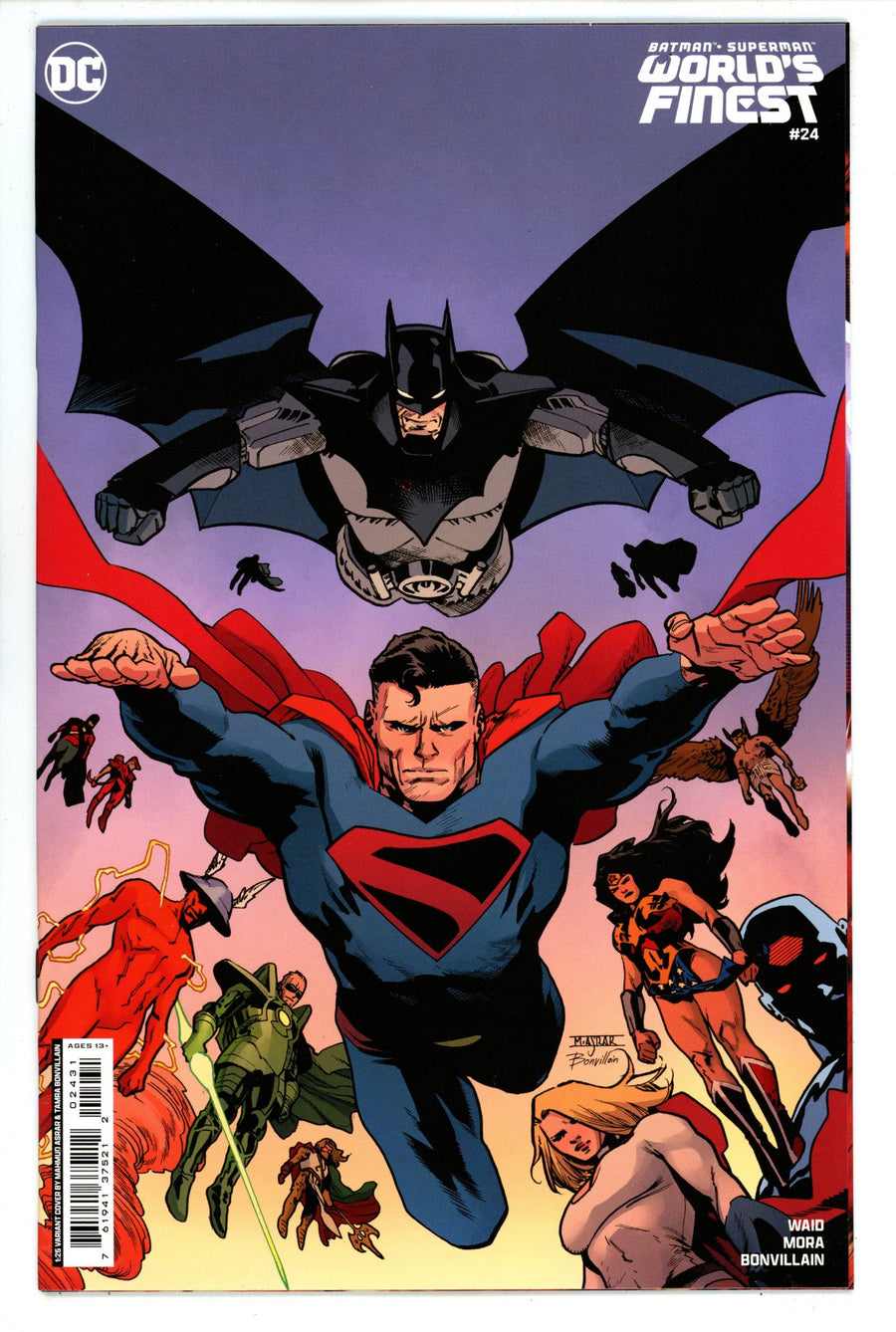 Batman Superman Worlds Finest 24 Asrar Incentive Variant NM (2024)