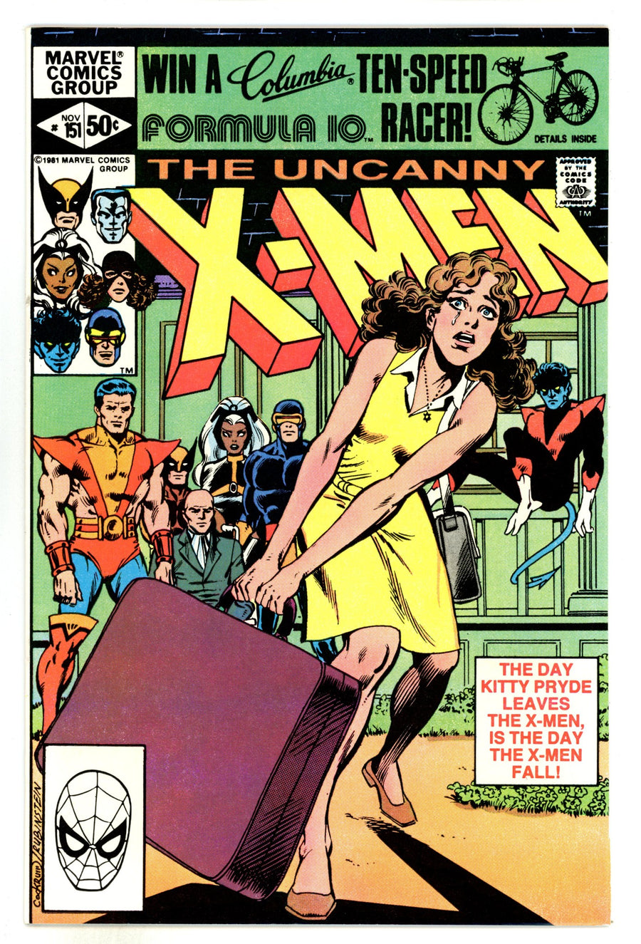 The Uncanny X-Men Vol 1 151  VF/NM (9.0)  (1981)  