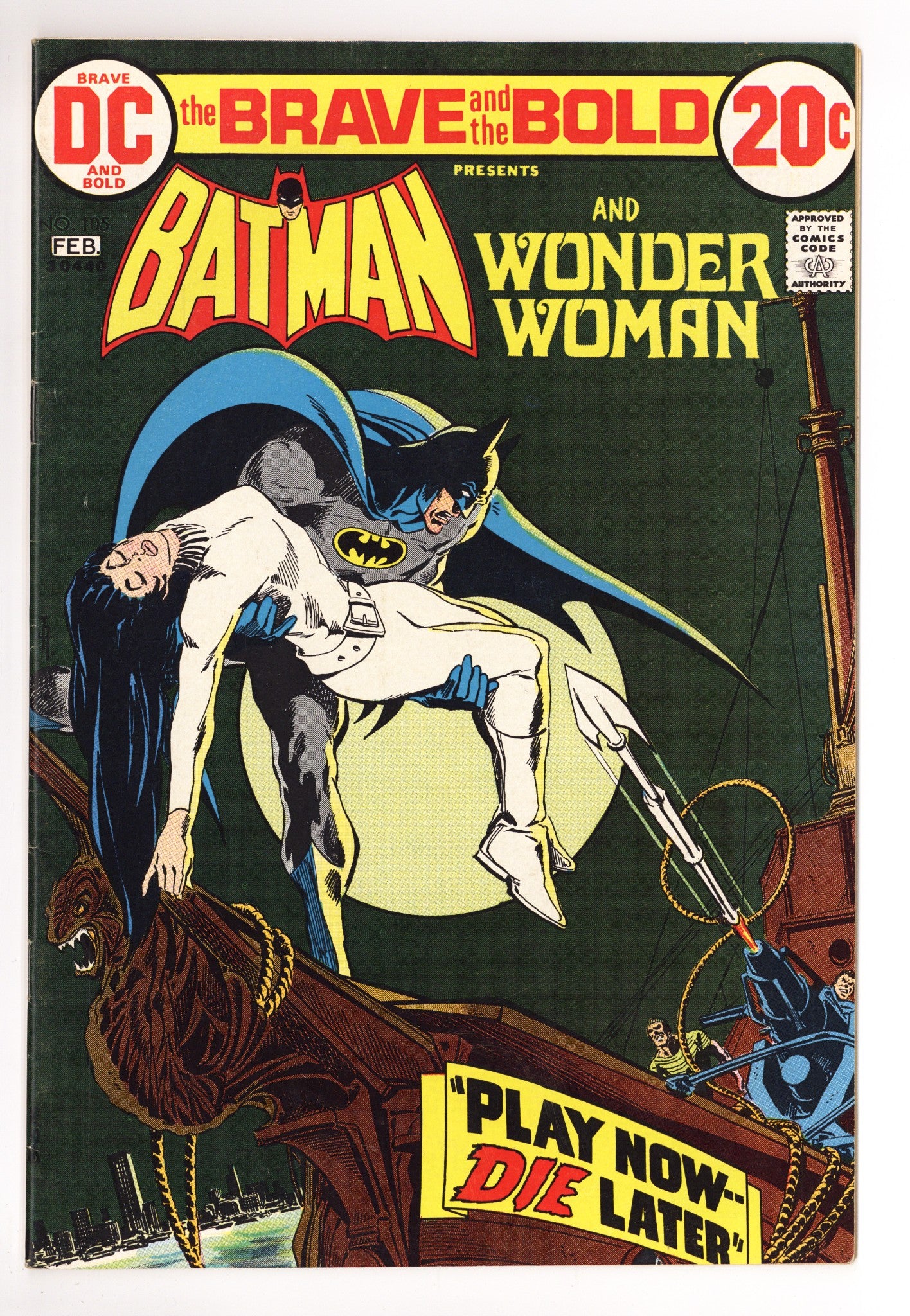 The Brave and the Bold Vol 1 105 VF- (7.5) (1973) 