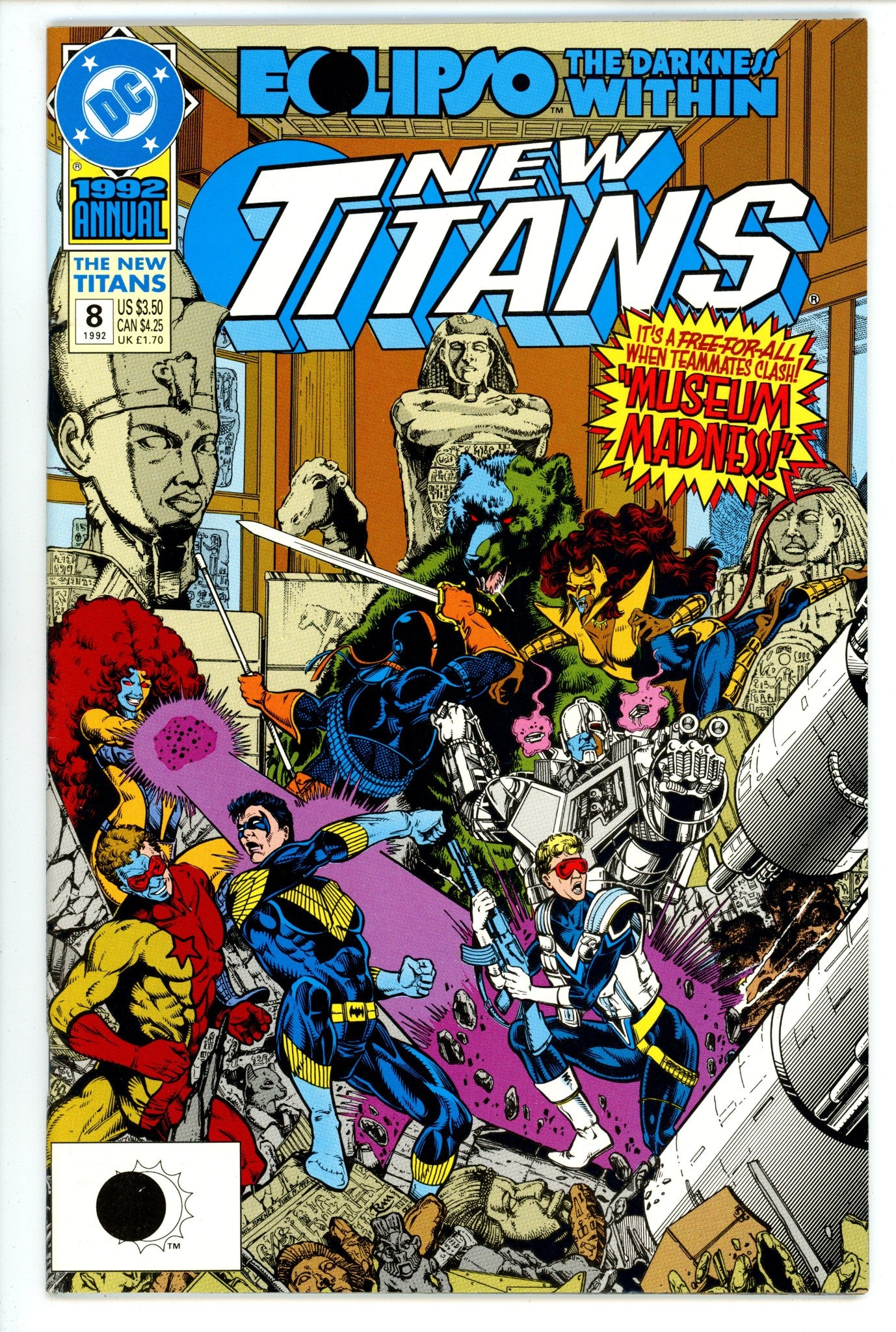 The New Titans Annual 8 High Grade (1992) 