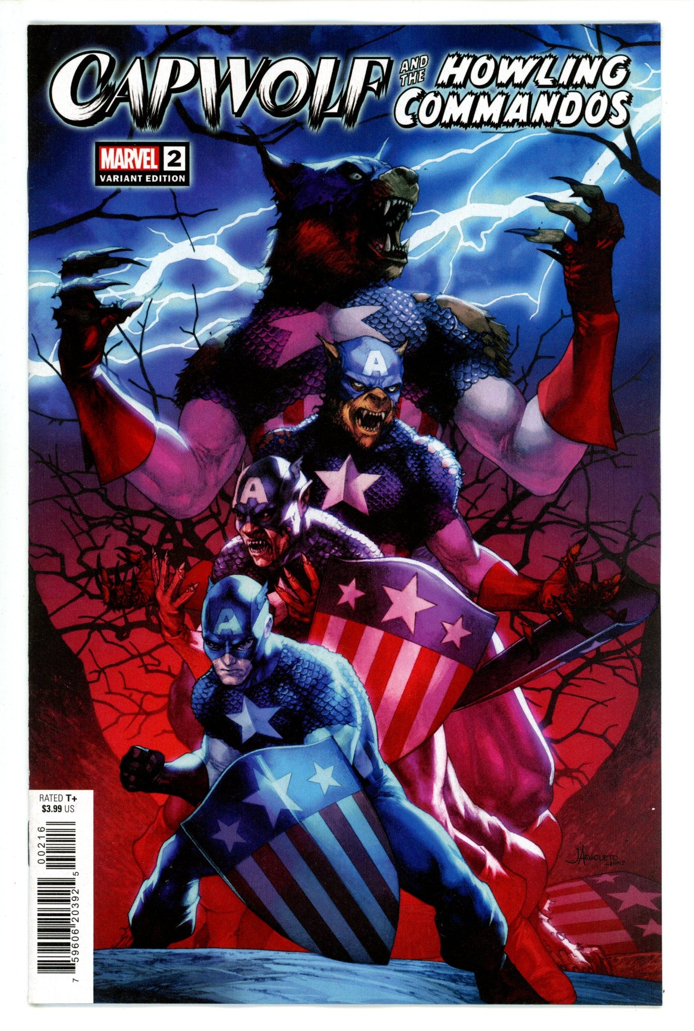 Capwolf Howling Commandos 2 Anacleto Incentive Variant NM- (2023)