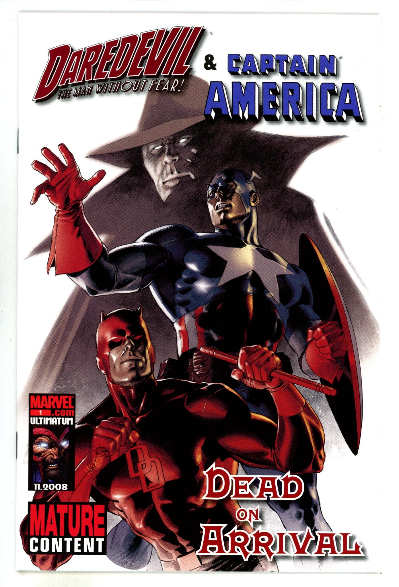 Daredevil & Captain America: Dead on Arrival 1 High Grade (2008) 