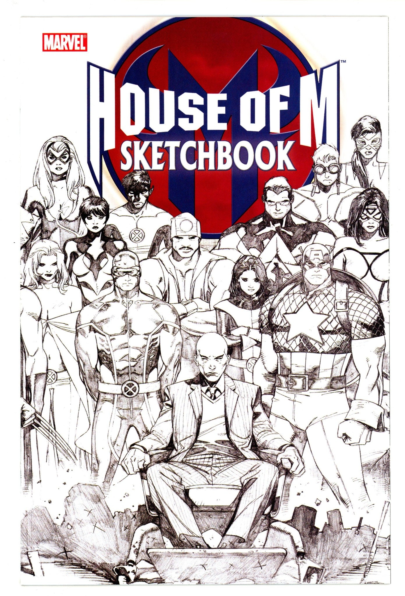 House of M Sketchbook [nn] High Grade (2005) 