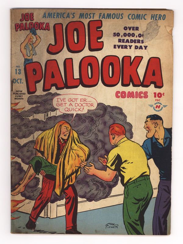 Joe Palooka Comics 13 GD+ (2.5) (1947)