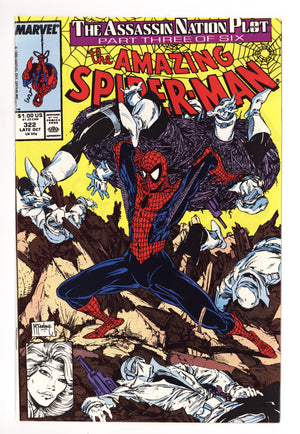 The Amazing Spider-Man Vol 1 322 NM- (9.2) (1989)