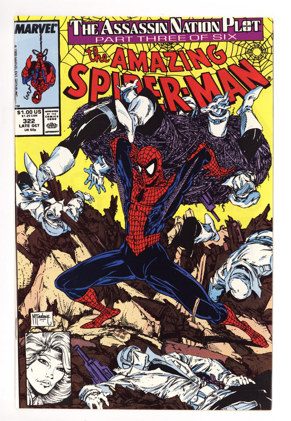The Amazing Spider-Man Vol 1 322 NM- (9.2) (1989)