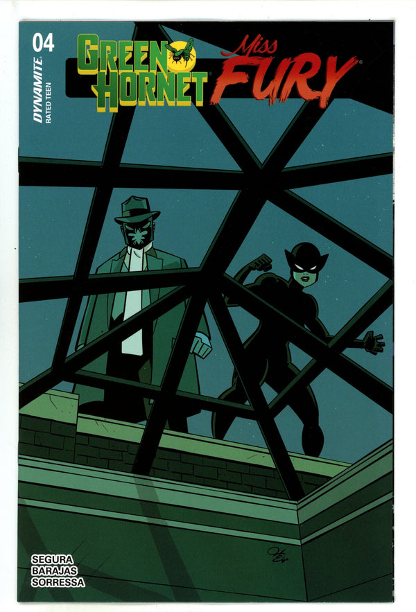 Green Hornet Miss Fury 4 Edgar Variant (2025)