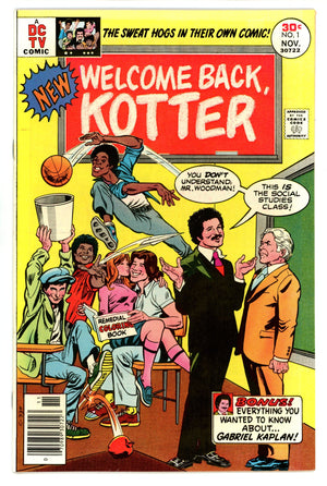 Welcome Back, Kotter 1 VF/NM (9.0) (1976)