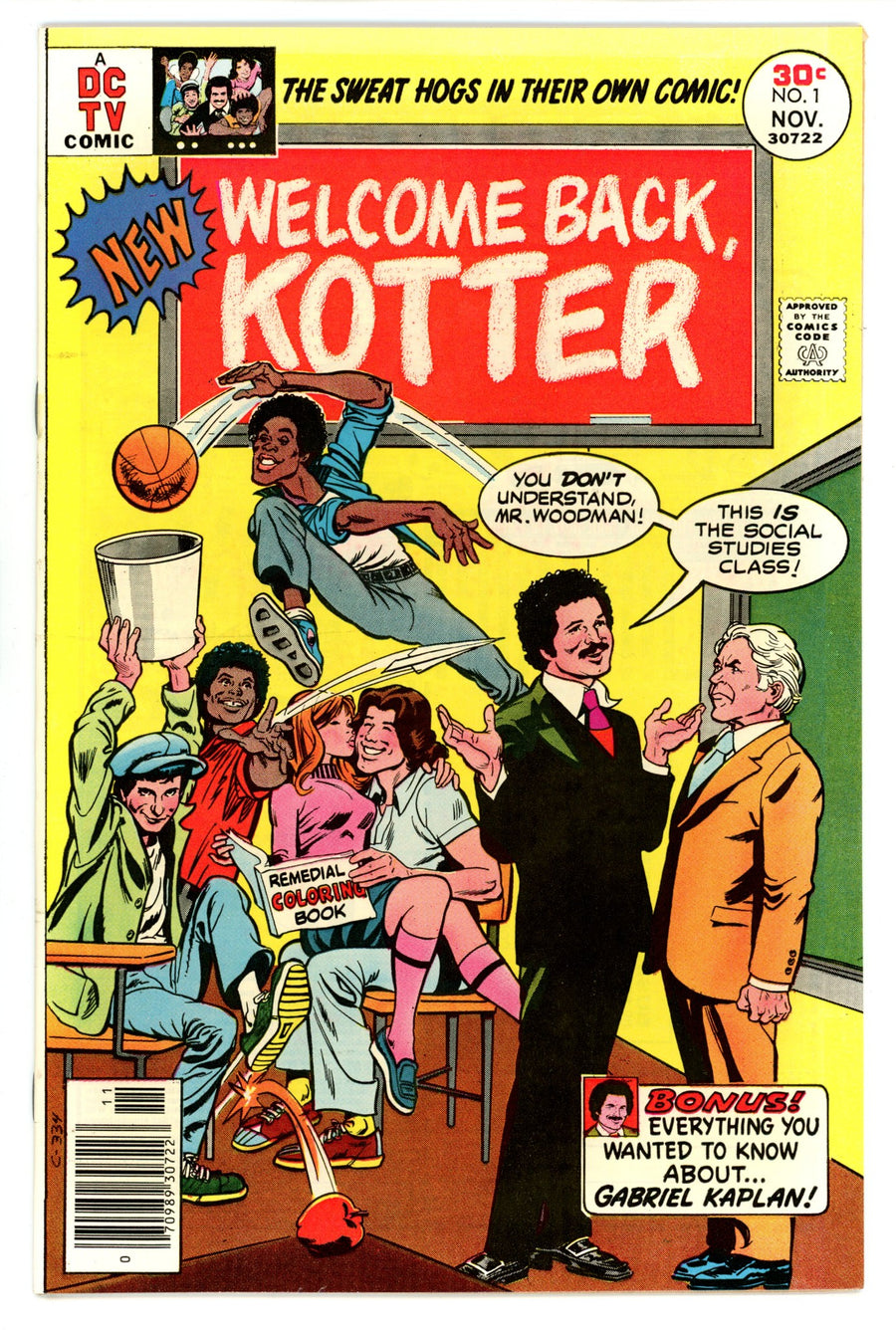 Welcome Back, Kotter 1 VF/NM (9.0) (1976) 