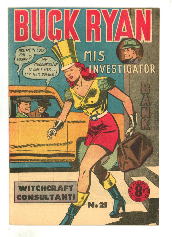 Buck Ryan 21 VF (8.0) (1954)