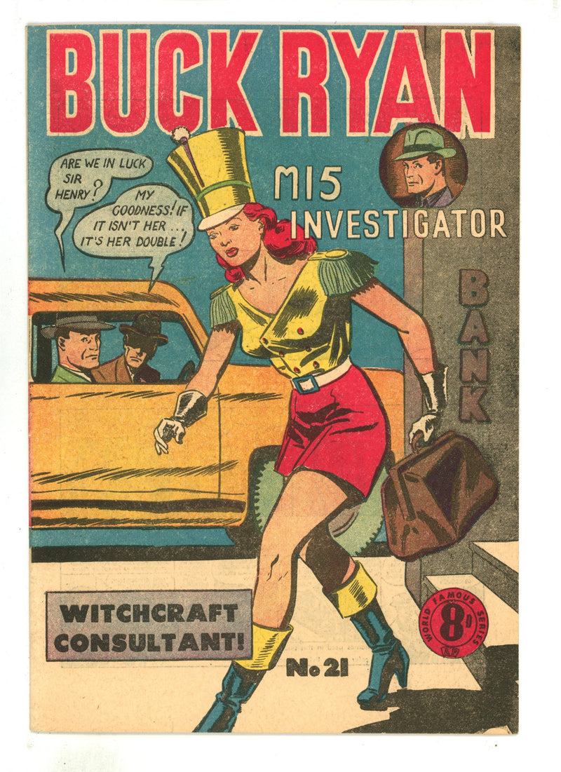 Buck Ryan 21 VF (8.0) (1954) 