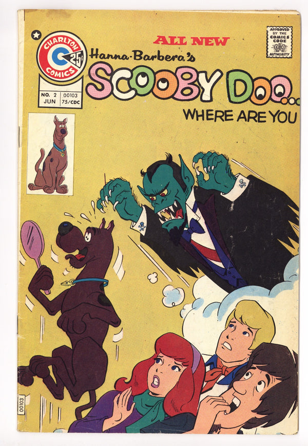 Scooby Doo, Where Are You? 2 VG+ (4.5) (1975)