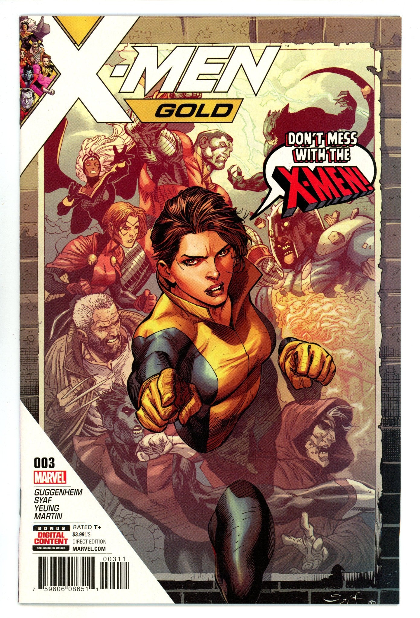 X-Men: Gold Vol 2 3 High Grade (2017) 
