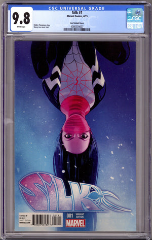 Silk Vol 1 1 Lee Incentive Variant CGC 9.8 (2015)
