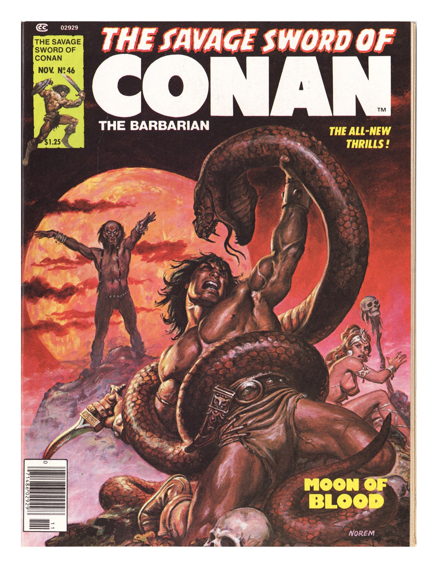 The Savage Sword of Conan Vol 1 46 VF+ (8.5) (1979) 