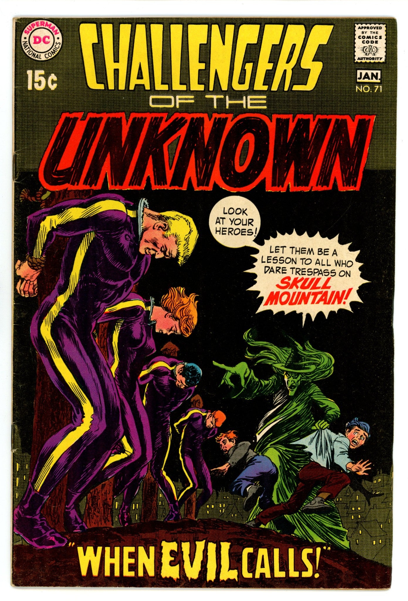 Challengers of the Unknown Vol 1 71 FN+ (6.5) (1969) 