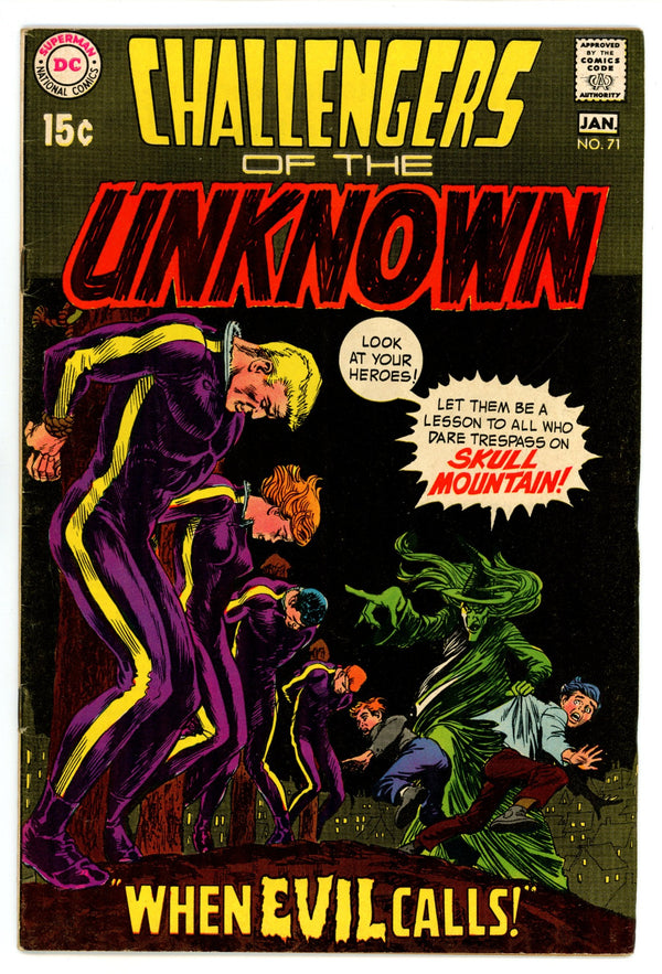 Challengers of the Unknown Vol 1 71 FN+ (6.5) (1969)