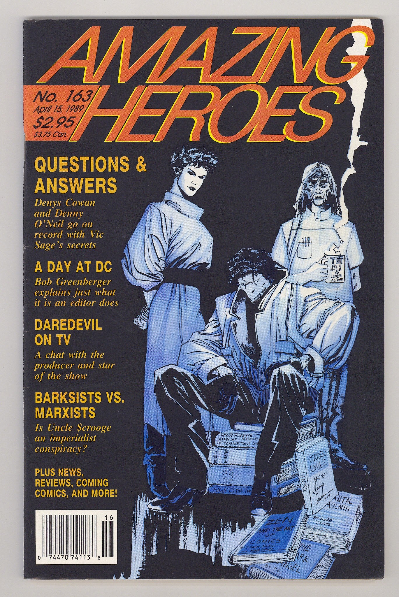Amazing Heroes 163 Mid Grade (1989) 