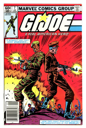 G.I. Joe, A Real American Hero 7 VF+ (8.5) (1983) Newsstand 