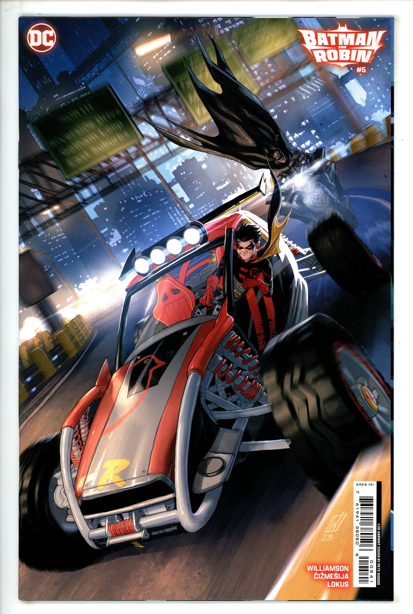 Batman And Robin Vol 3 5 Woods Incentive Variant NM- (2024)