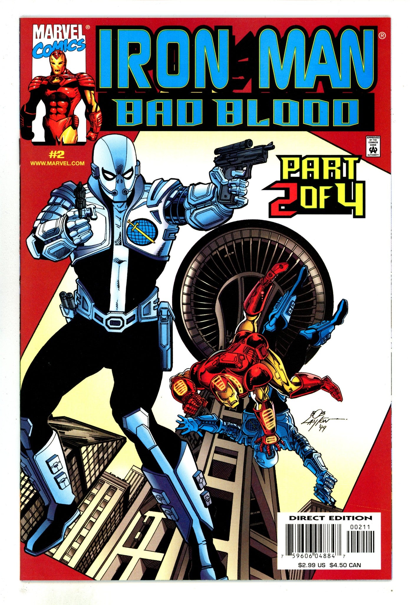 Iron Man: Bad Blood 2 High Grade (2000) 