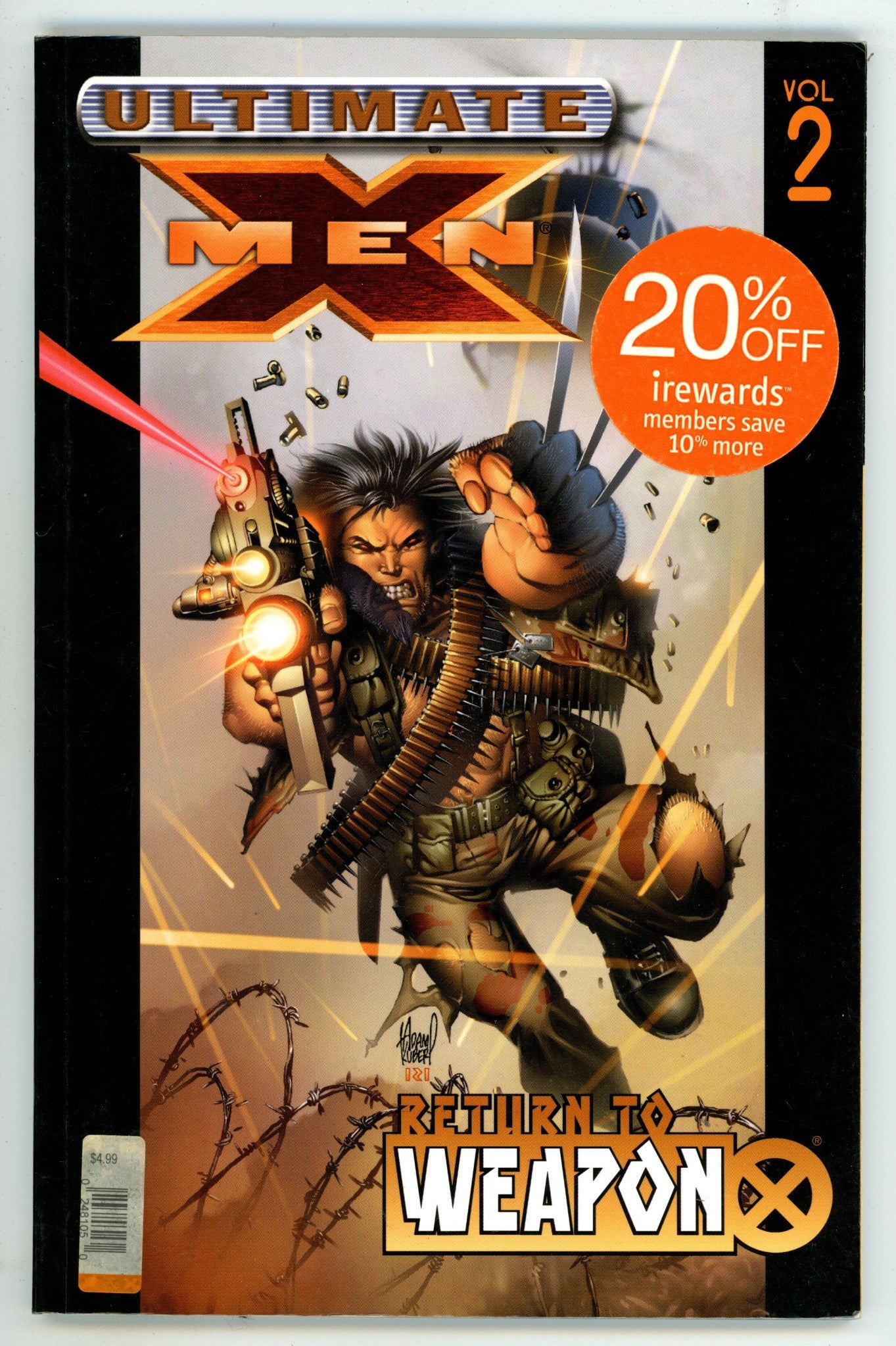 Ultimate X-Men TPB Vol 2 Low Grade (2005) 4th Print 