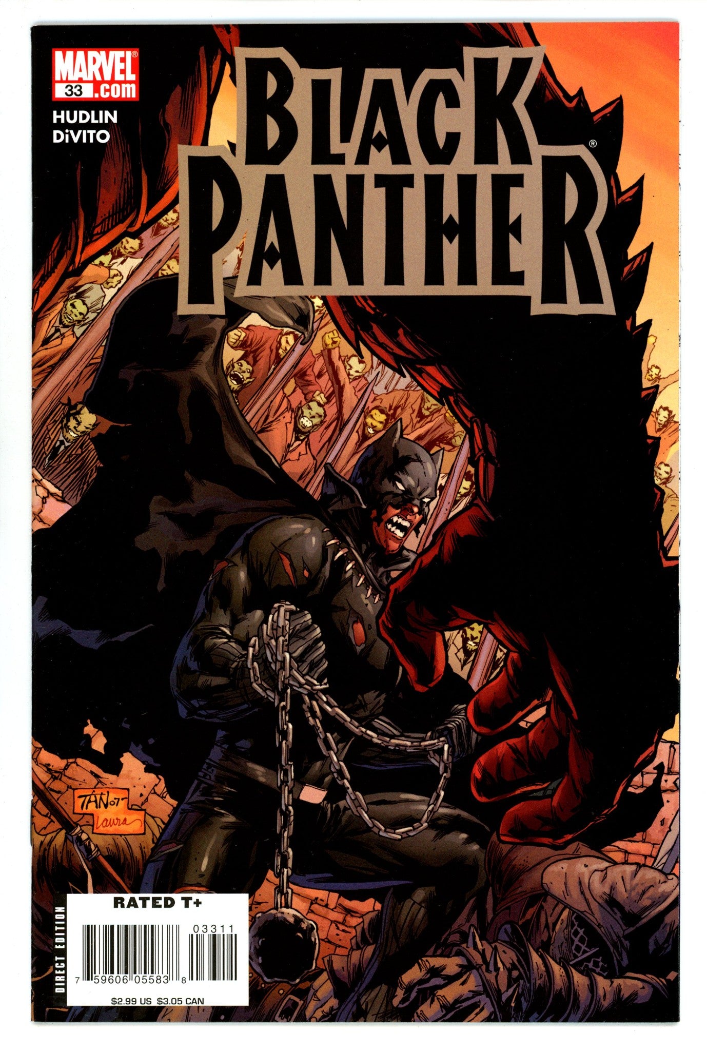 Black Panther Vol 4 33 High Grade (2008) 