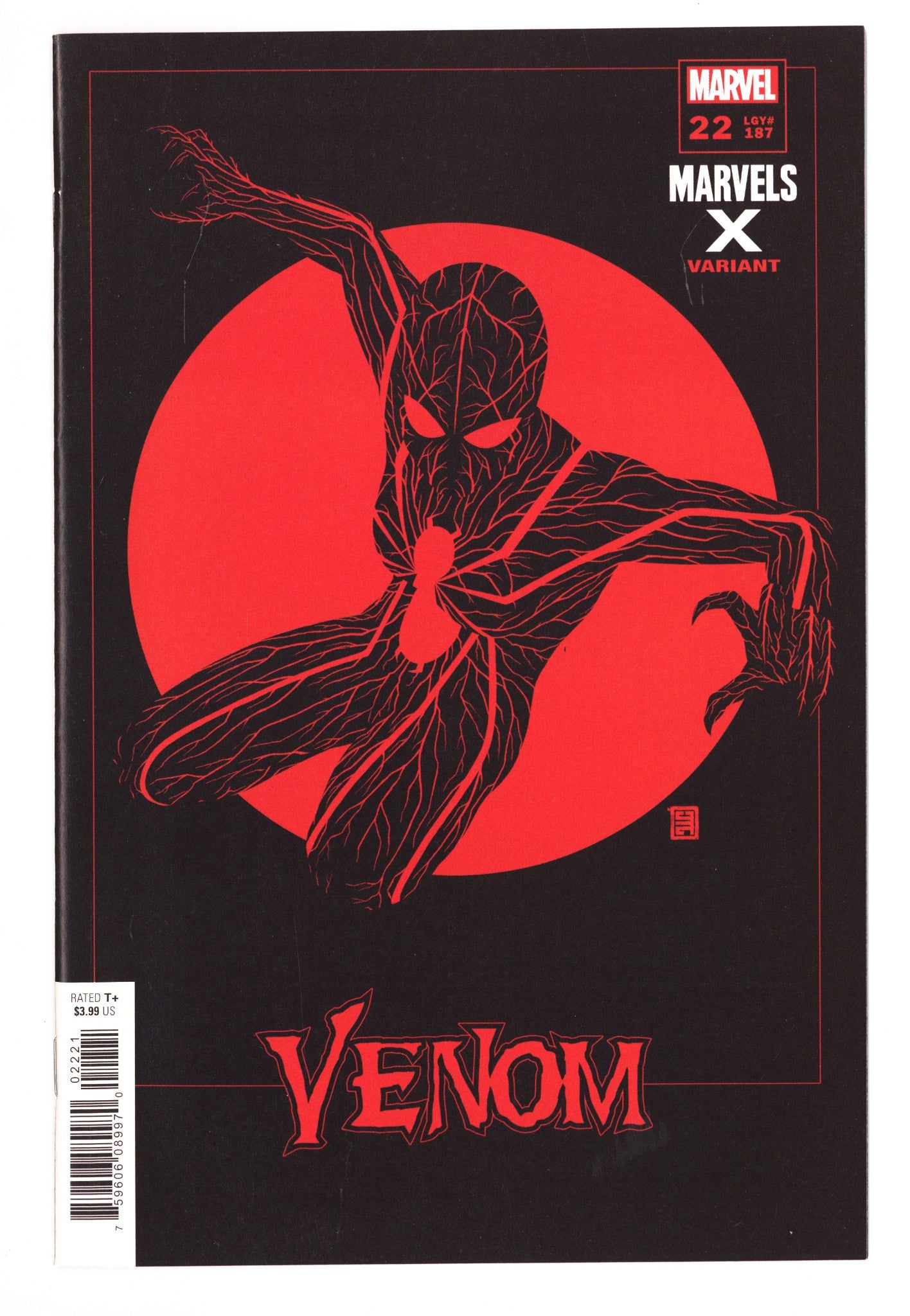Venom Vol 4 22 (187) High Grade (2020) Christopher Variant 