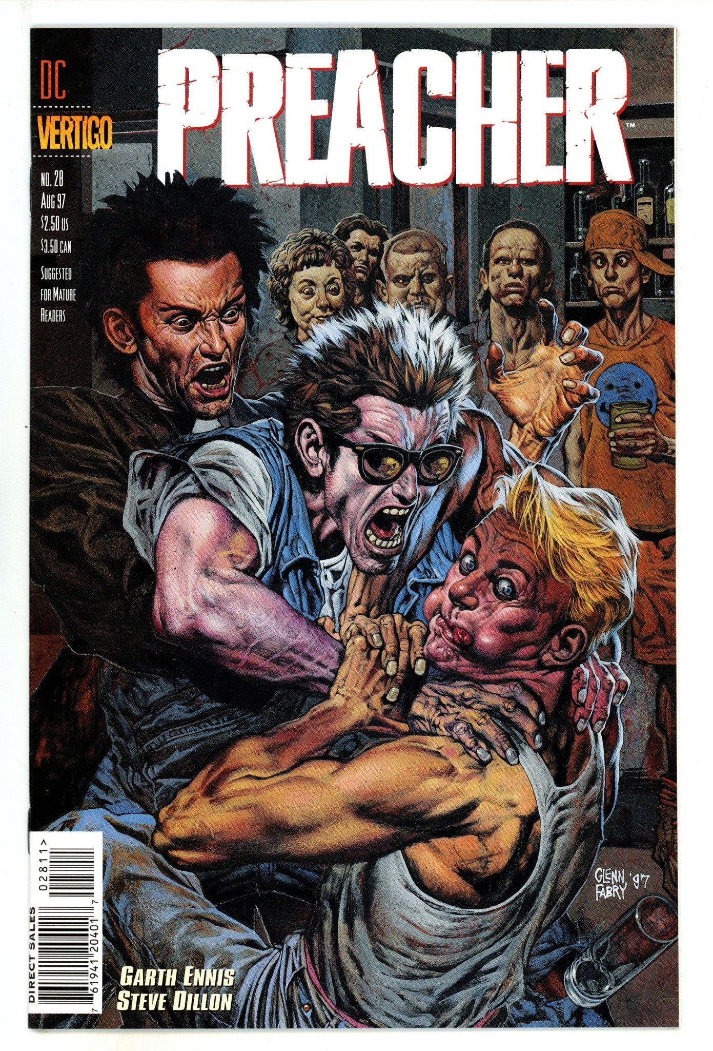 Preacher 28 High Grade (1997) 