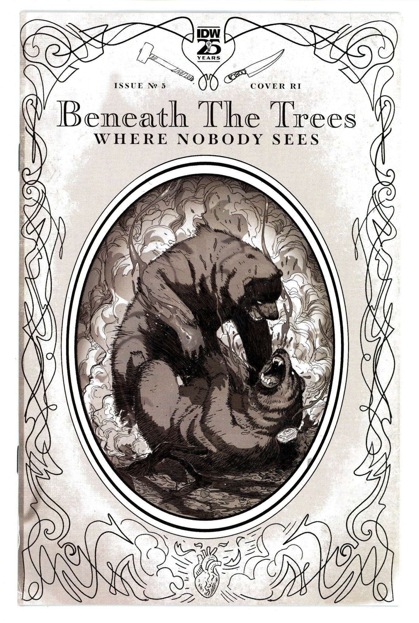 Beneath Trees Where Nobody Sees 5 Rossmo B&W Incentive Variant NM- (2024)