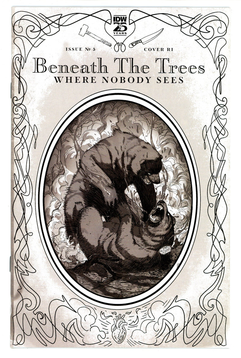 Beneath Trees Where Nobody Sees 5 Rossmo B&W Incentive Variant NM- (2024)