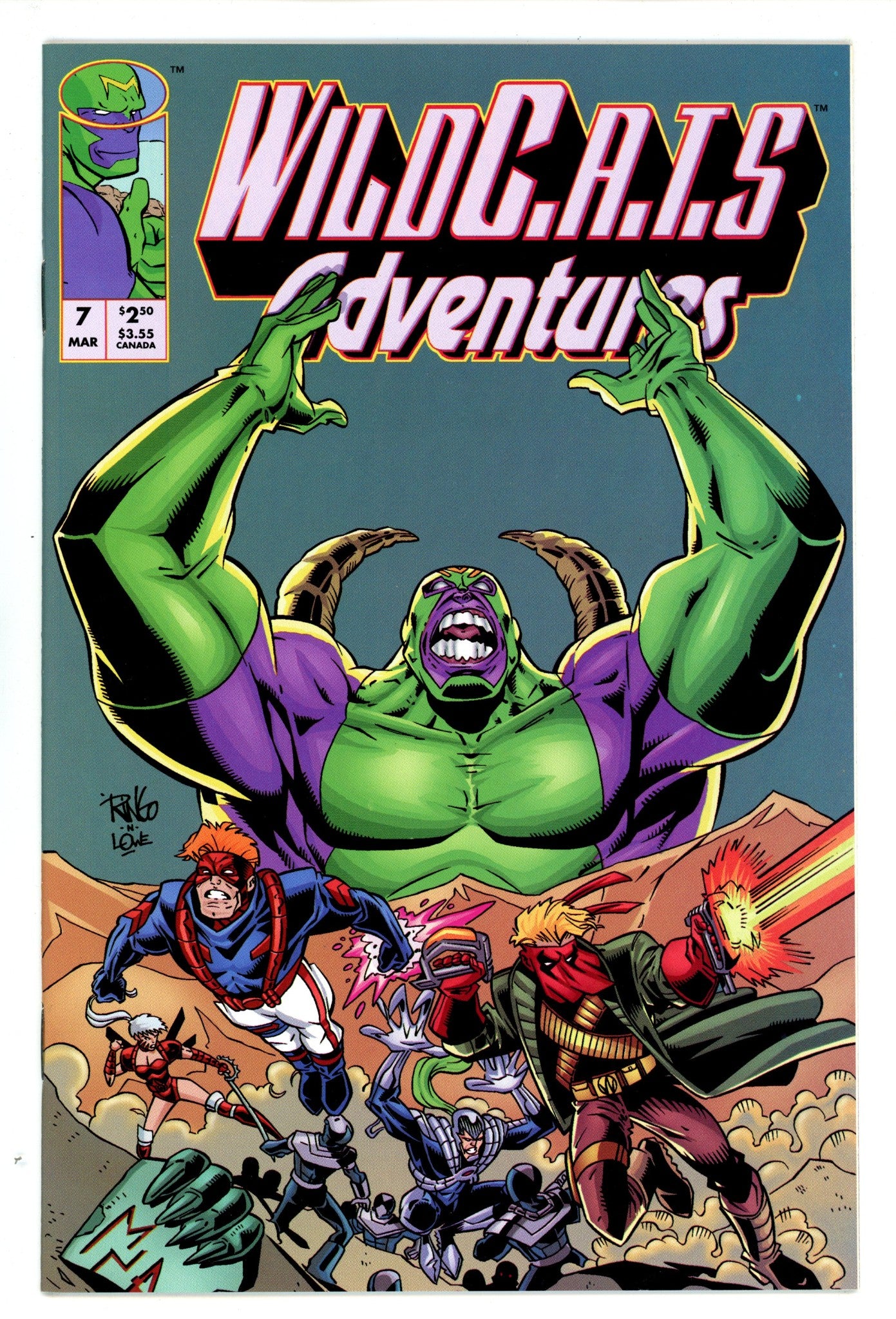WildC.A.T.s Adventures 7 High Grade (1995) 