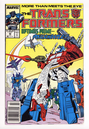 The Transformers 42 Mid Grade (1988) Newsstand