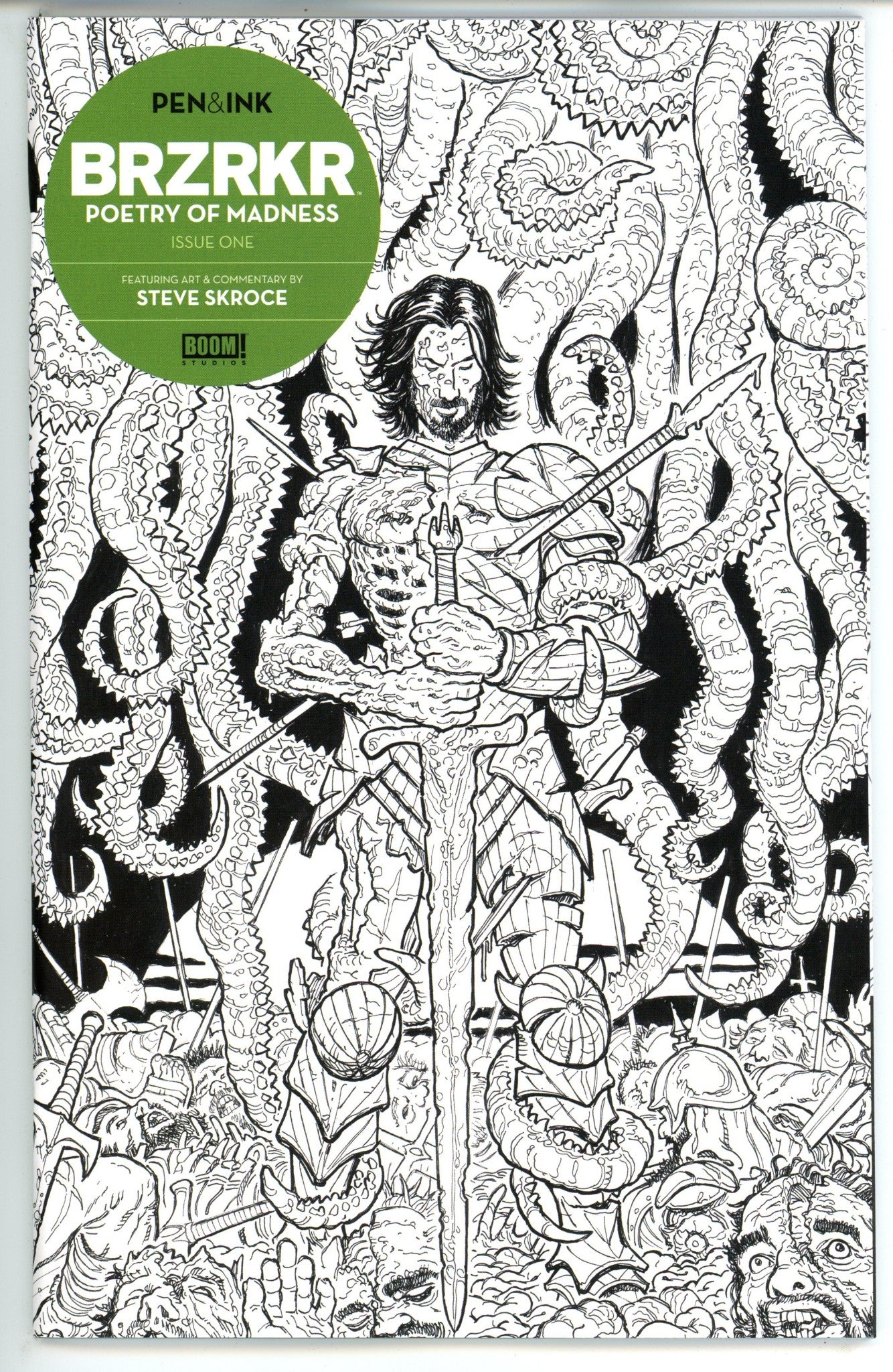 Brzrkr Poetry Of Madness Pen & Ink 1 (2024)