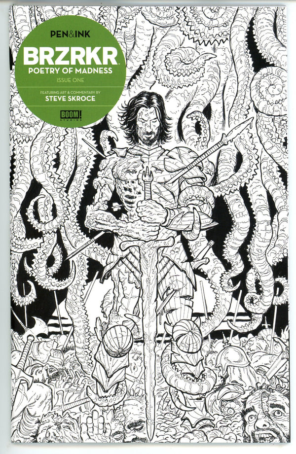 Brzrkr Poetry Of Madness Pen & Ink 1 (2024)