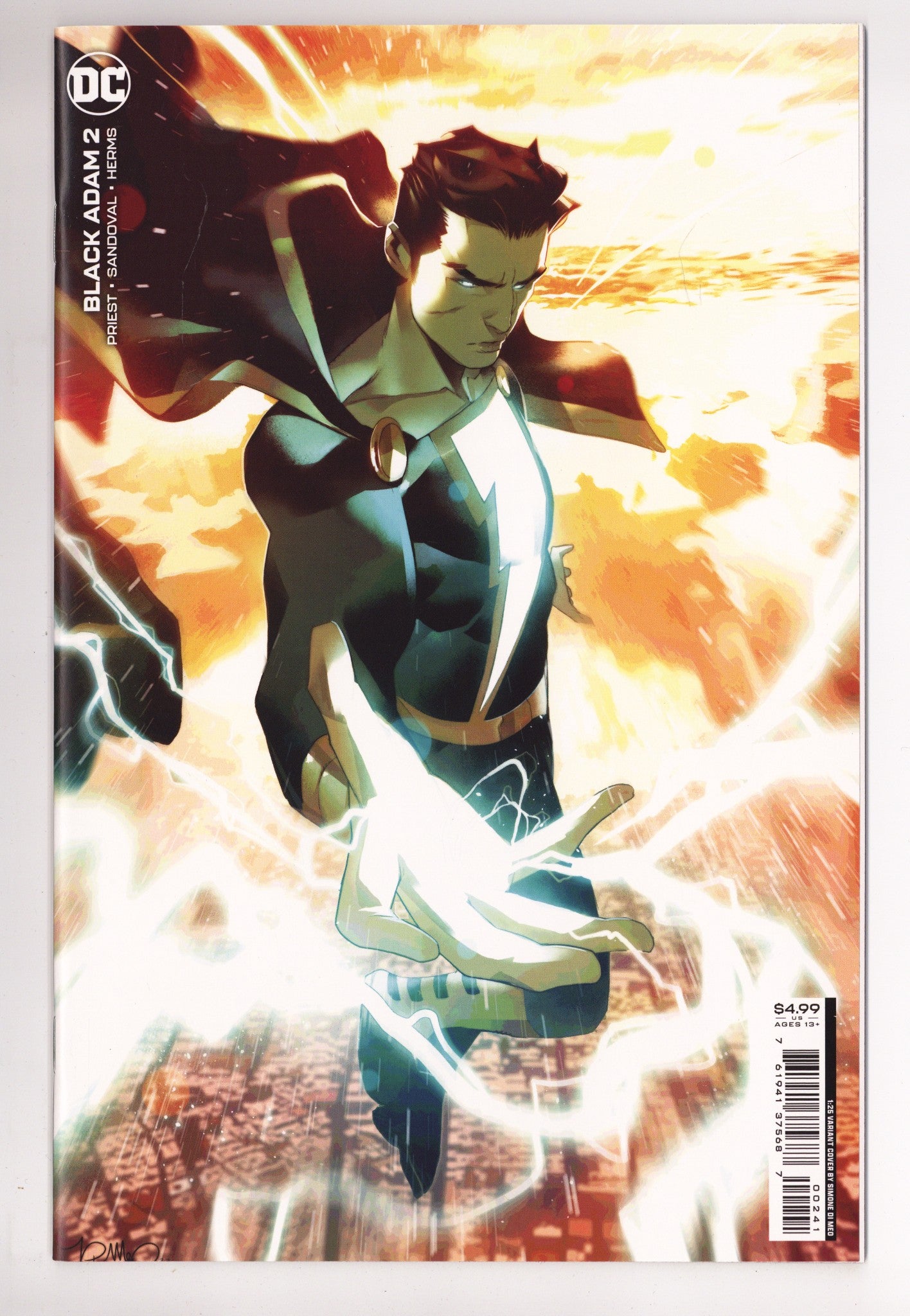 Black Adam Vol 1 2 High Grade (2022) Meo Variant 
