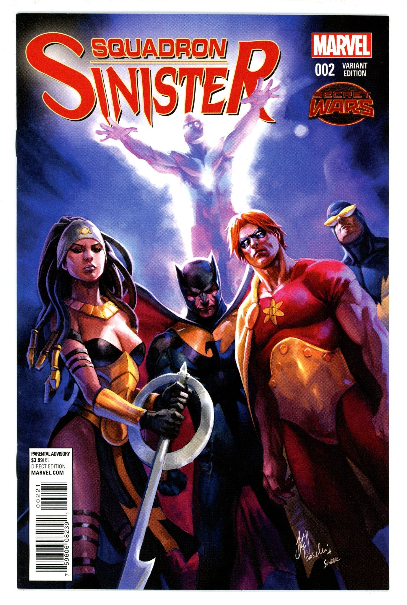 Squadron Sinister 2 High Grade (2015) Caselli Incentive Variant 