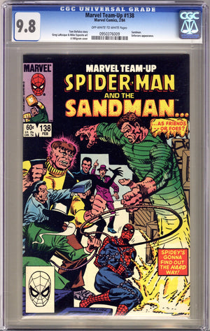 Marvel Team-Up Vol 1 138 CGC 9.8 (NM/M) (1984)