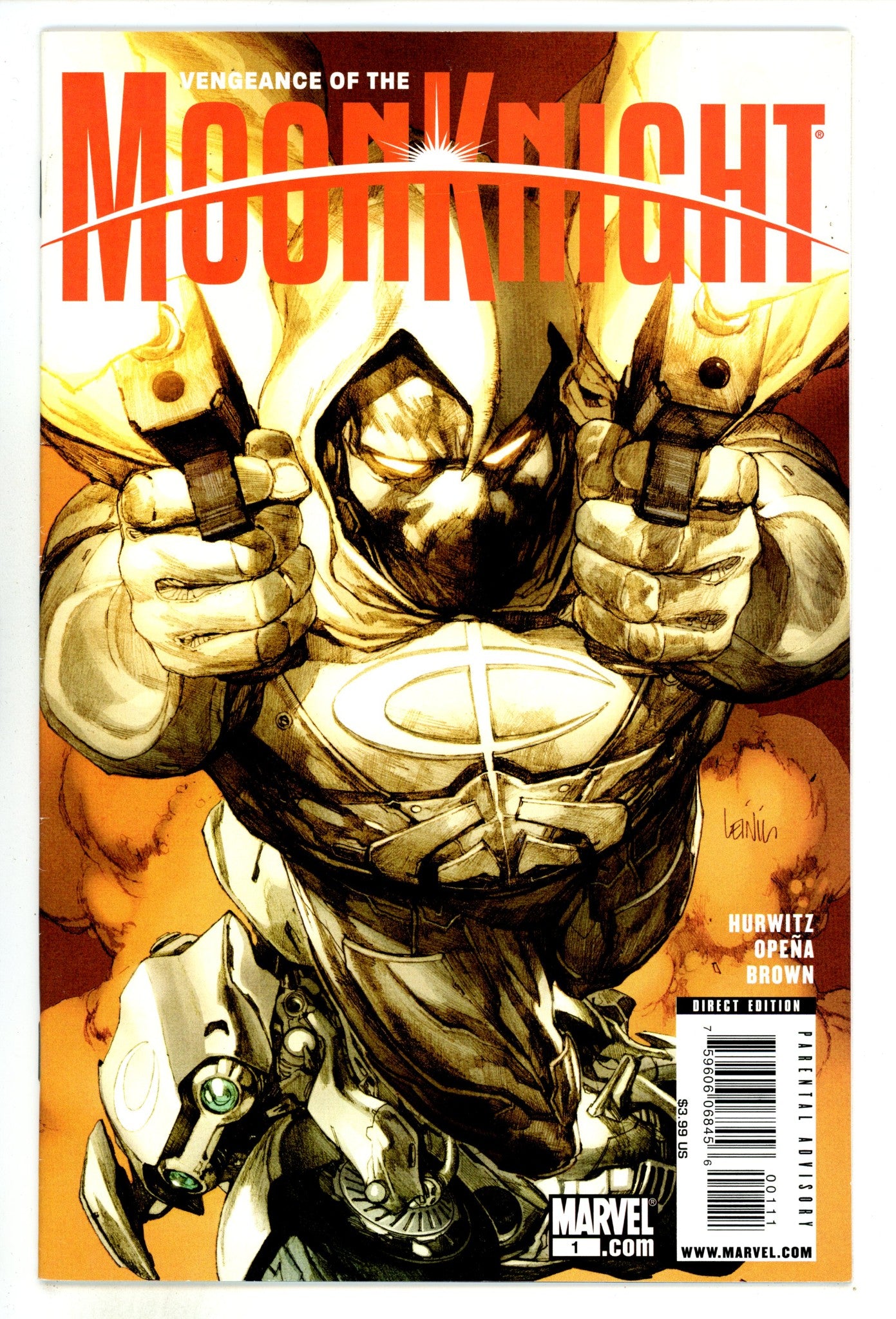 Vengeance of the Moon Knight  1  Mid Grade  (2009)  